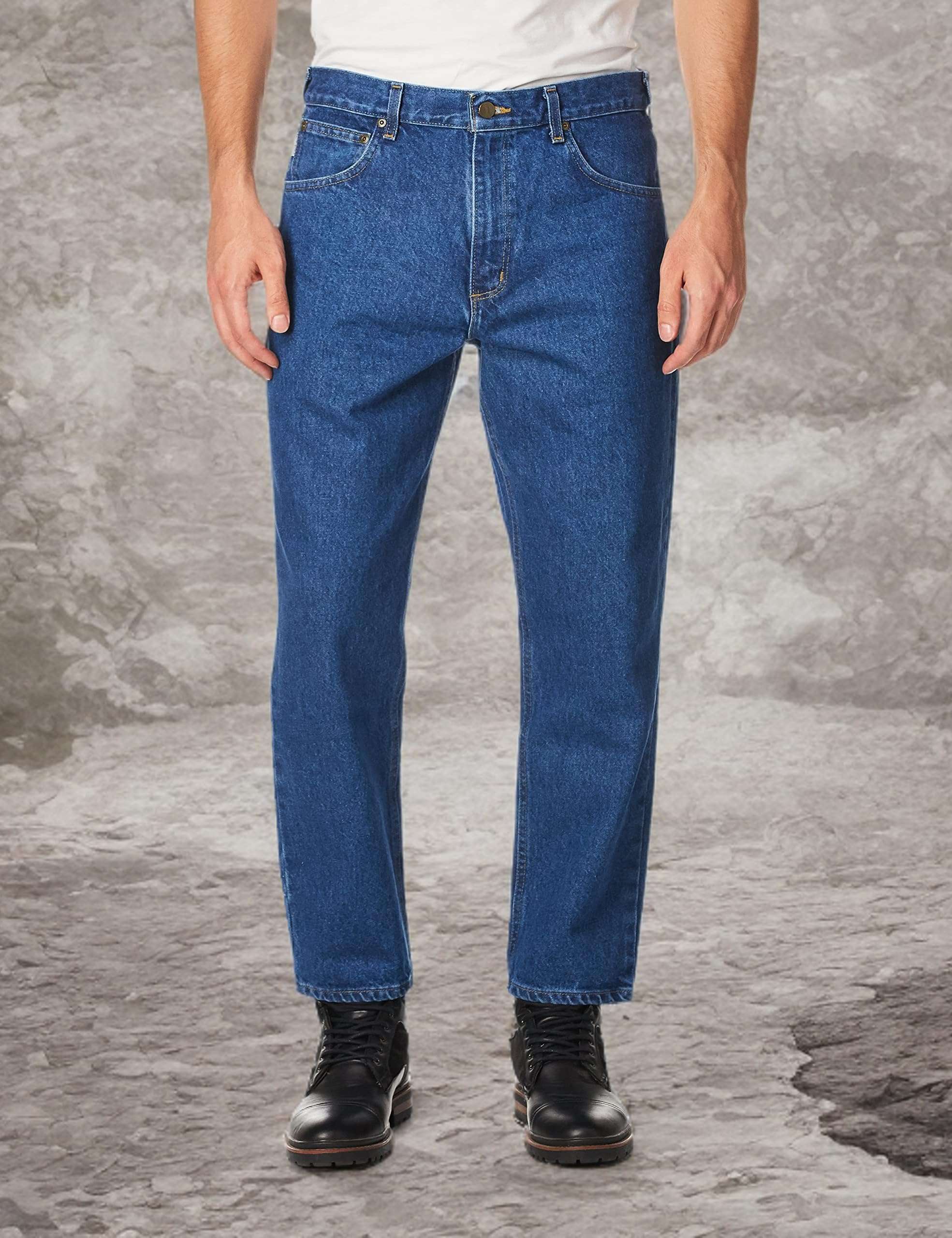 Carhartt Men's Relaxed Fit Heavyweight 5-Pocket Tapered Jean - Image 3