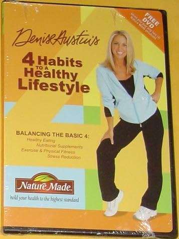 Denise Austin's 4 Habits to a Healthy Lifestyle, Balancing the Basic 4: Healthy Eating, Nutritional Supplements, Exercise & Physical Fitness, Stress Reduction - Image 1