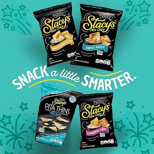 Stacy’s Pita Chips, Sea Salt, No Artificial Colors or Flavors, 1.5 Oz (Pack of 24) - Image 7