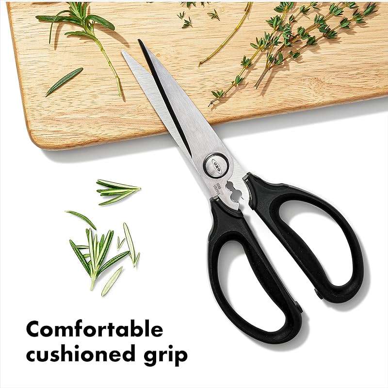 OXO Good Grips Multi-Purpose Kitchen and Herbs Scissors - Image 6