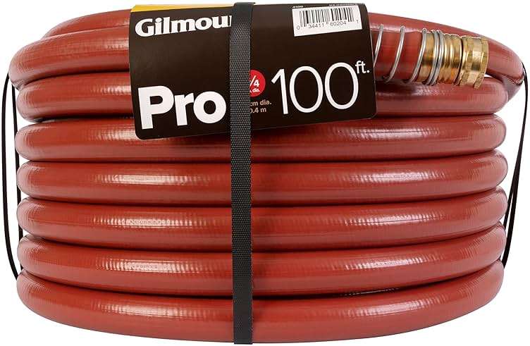 Gilmour Pro Commercial 3/4" x 100' Heavy Duty Water Hose, Durable and Kink Resistant 100 ft Garden Hose - Image 7