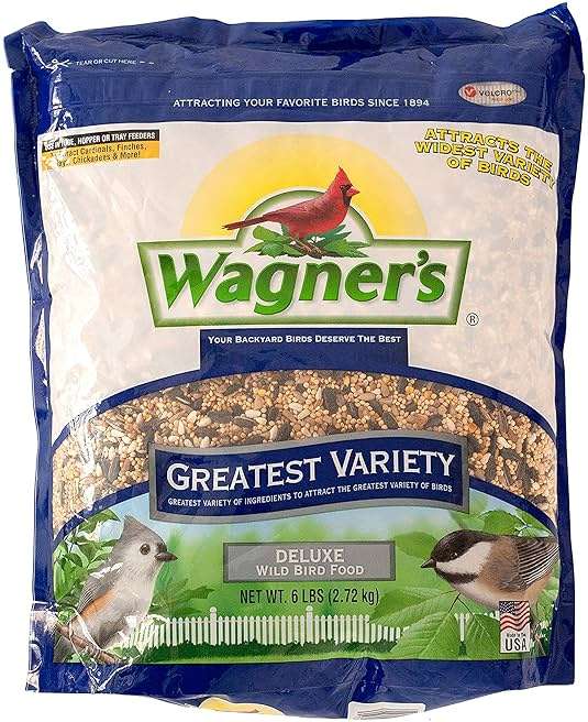 Wagner's 62034 Greatest Variety Blend Wild Bird Food, 6-Pound Bag - Image 1