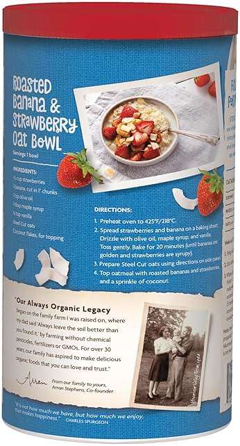 Nature's Path Organic Steel Cut Oats Instant Oatmeal, 30 oz (Pack of 6), Non-GMO - Image 4