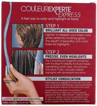 L'Oreal Paris Couleur Experte Color + Highlights in a Flash, Medium Iridescent Blonde - Ice - Image 6