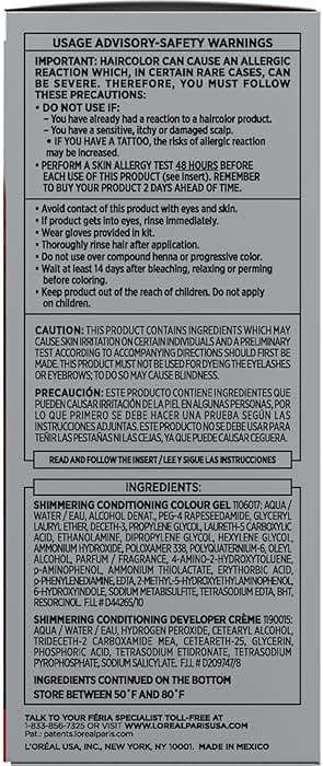 L'Oreal Paris Feria Multi-Faceted Shimmering Permanent Hair Color, R68 Ruby Rush (Rich Auburn True Red), Pack of 1 Hair Dye Kit - Image 7