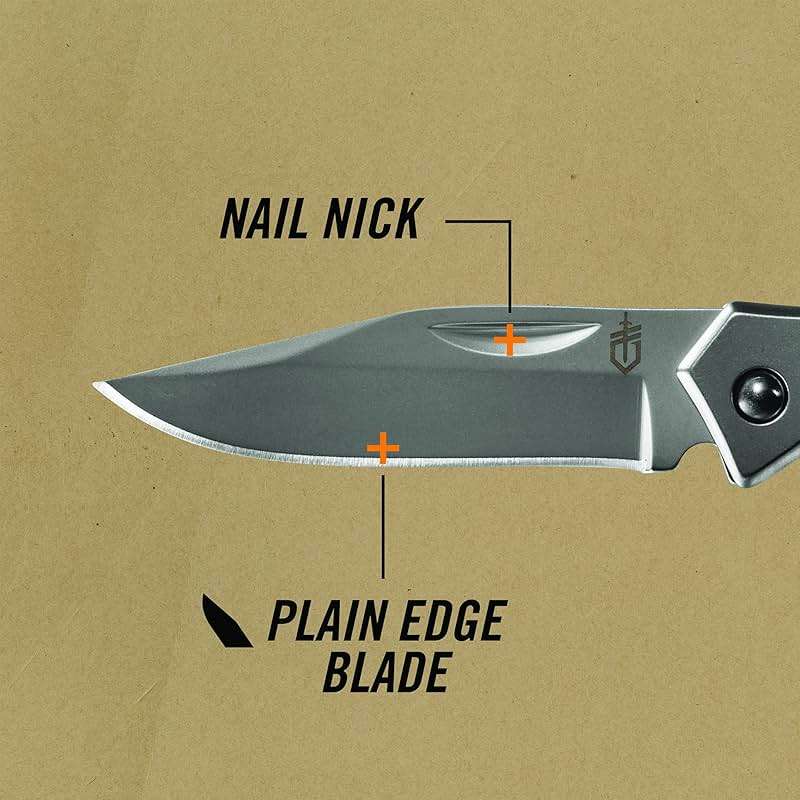 Gerber Gear Paraframe Mini Pocket Knife, 2.2" Fine Edge Small EDC Folding Knife with Safety Lock for Everyday Carry, Gifts for Men, Stainless Steel - Image 3