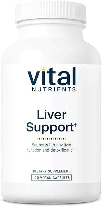 Vital Nutrients Liver Support Milk Thistle and Curcumin - Vegan Supplement - Herbal Combination to Support Healthy Liver Function* - Gluten, Dairy and Soy Free - 120 Capsules - Image 1