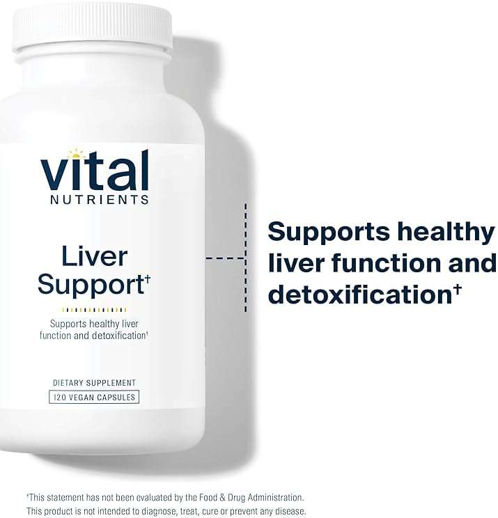 Vital Nutrients Liver Support Milk Thistle and Curcumin - Vegan Supplement - Herbal Combination to Support Healthy Liver Function* - Gluten, Dairy and Soy Free - 120 Capsules - Image 6
