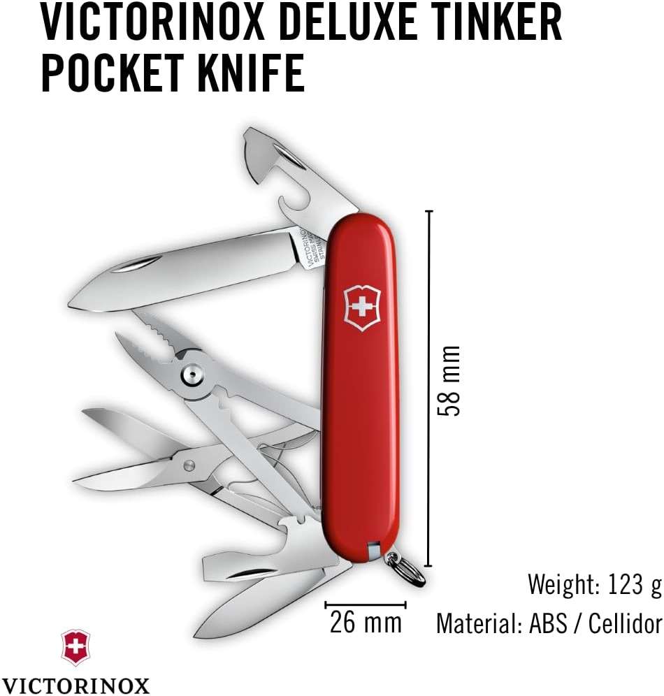 Victorinox Tinker Swiss Army Knife Multipurpose Pocketknife - Image 3