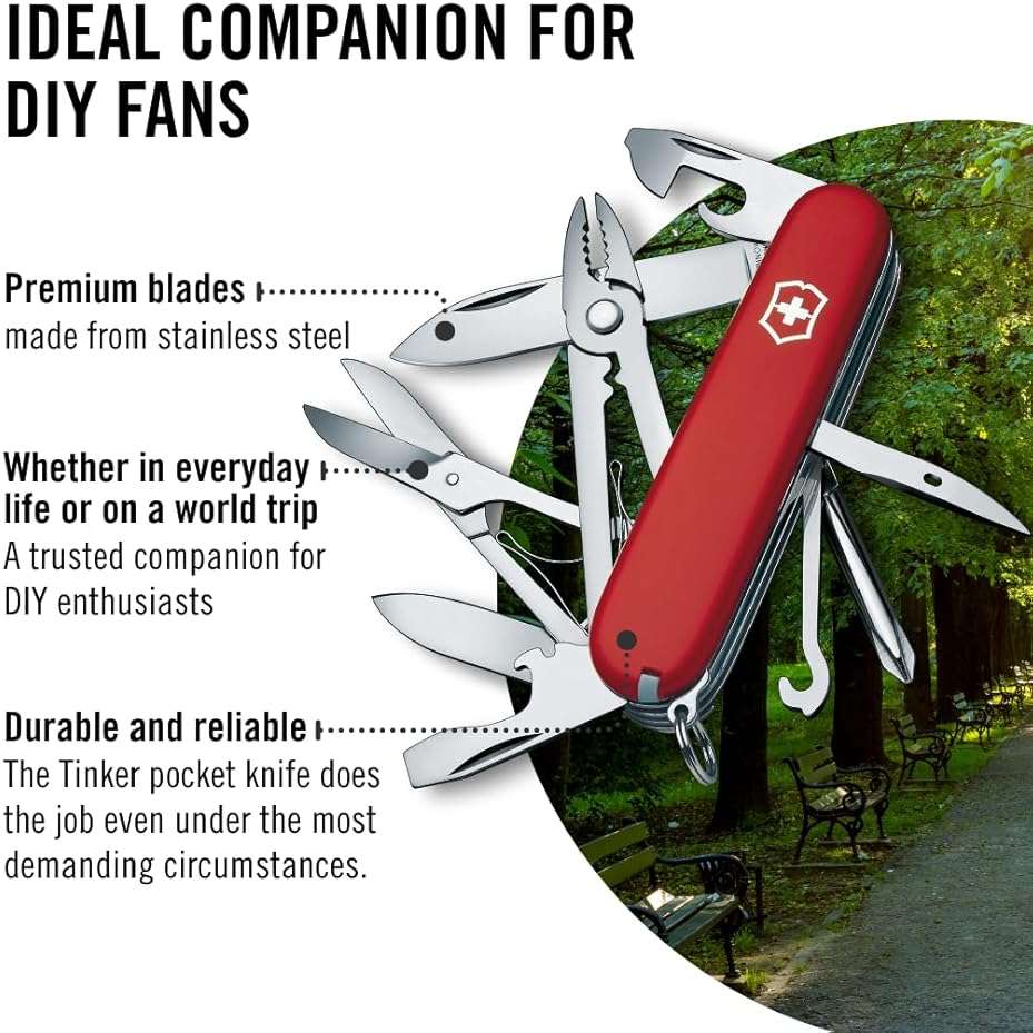 Victorinox Tinker Swiss Army Knife Multipurpose Pocketknife - Image 5