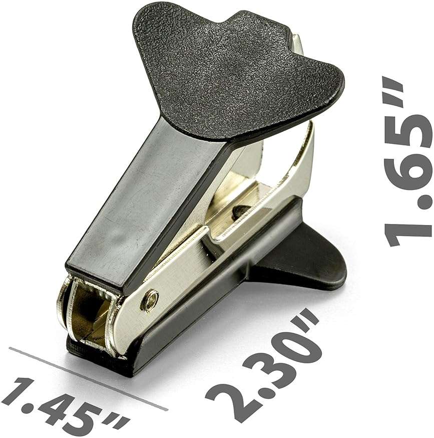 Officemate Staple Remover with Recycled Handle, Black (95691) - Image 2