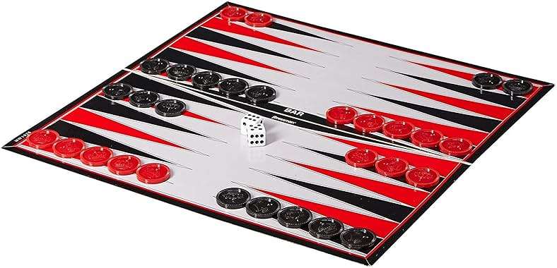 Pressman Chess / Checkers / Backgammon - 3 Games in One with Full Size Staunton Chess Pieces and Interlocking Checkers, 15.62 x 8.00 x 1.50 Inches - Image 3