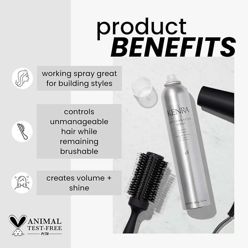 Kenra Professional Artformation Spray 18 | Firm Hold Hairspray | Volume & Styling Control | Fast-dying Formula| All Hair Types - Image 2