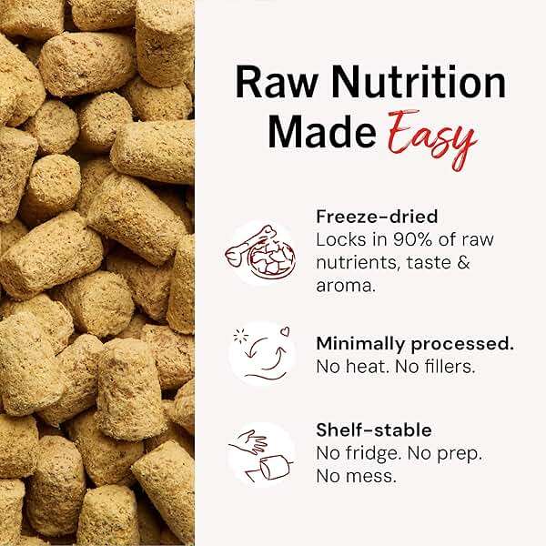 Stella & Chewy's Freeze-Dried Raw Chicken Meal Mixers- Dog Food Topper and Mixer - Made with 95% Cage-Free Chicken, Organs & Bone - Perfect for Picky Eaters - Grain-Free - 3.5oz - Image 6