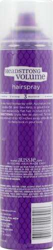 Aussie, Headstrong Volume Aerosol Hair Spray, 10 Ounce - Image 3