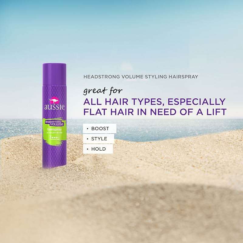 Aussie, Headstrong Volume Aerosol Hair Spray, 10 Ounce - Image 7