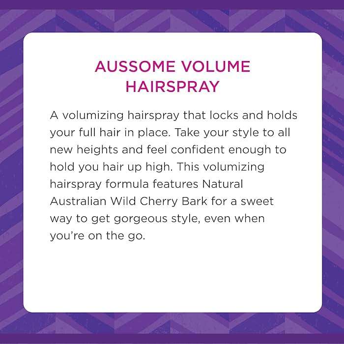Aussie, Headstrong Volume Aerosol Hair Spray, 10 Ounce - Image 8