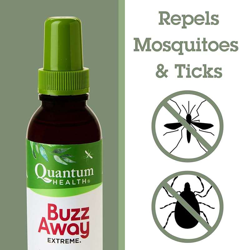 Quantum Health Buzz Away Extreme - DEET-free Insect Repellent, Essential Oil Bug Spray - Small Children and Up, Travel Friendly, 4 Fl Oz - Image 3