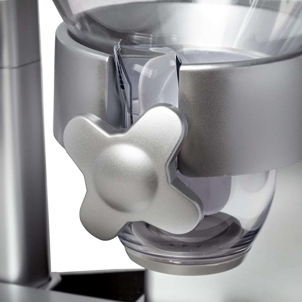 Zevro /GAT202 Indispensable Dry Food Dispenser, Dual Control, Silver - Image 9
