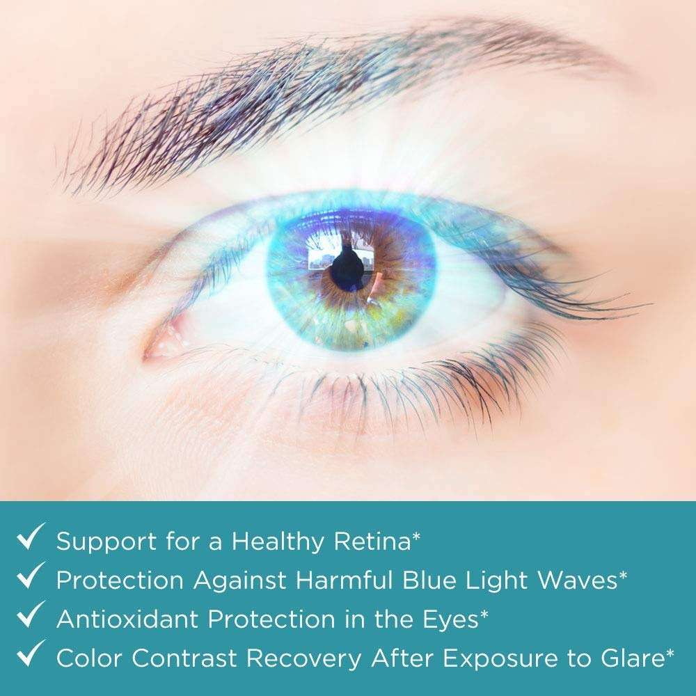 Ultimate Eye Support by Purity Products - 10 mg of Lutein w/Lutemax 20/20, 100 mg of Alpha Lipoic Acid, 2 mg Zeaxanthin Eye Vitamins - Clinically Studied - Blue Light Wave Protection - 90 Capsules - Image 3