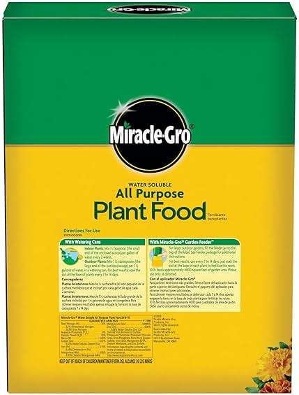 Miracle-Gro Water Soluble All Purpose Plant Food - Fertilizer For All Indoor or Outdoor Plants including Roses, Flowers, Vegetables, Houseplants, Trees, and Shrubs, 10 lbs. - Image 3