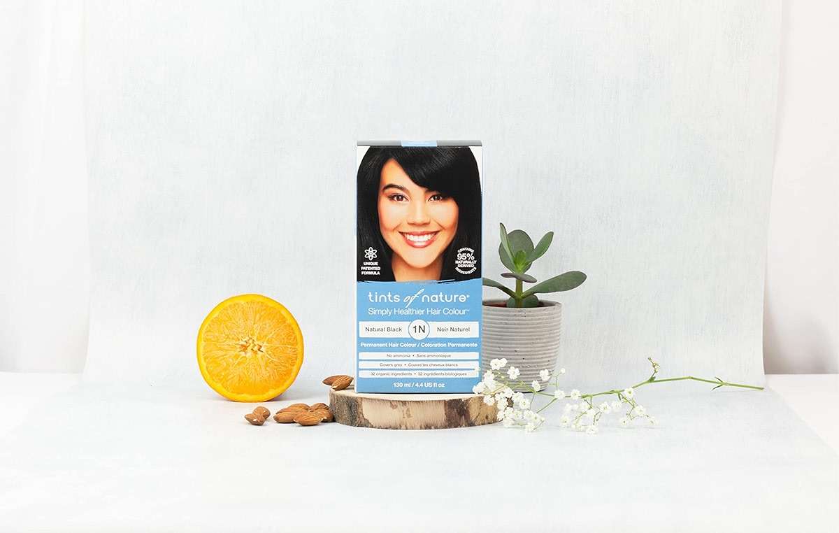 Tints of Nature 1N Natural Black Permanent Hair Dye, Nourishes Hair and Covers Greys, Ammonia-Free, 4.4 fl oz - Image 5
