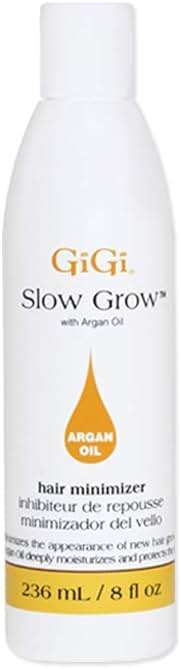 GiGi Post Waxing Treatment, Slow Grow Hair Inhibitor Lotion with Argan Oil, Hair Growth Minimizer for Men and Women, 8 oz, 1 Pack - Image 1