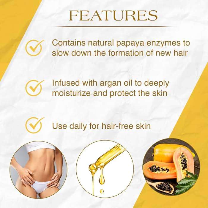 GiGi Post Waxing Treatment, Slow Grow Hair Inhibitor Lotion with Argan Oil, Hair Growth Minimizer for Men and Women, 8 oz, 1 Pack - Image 3