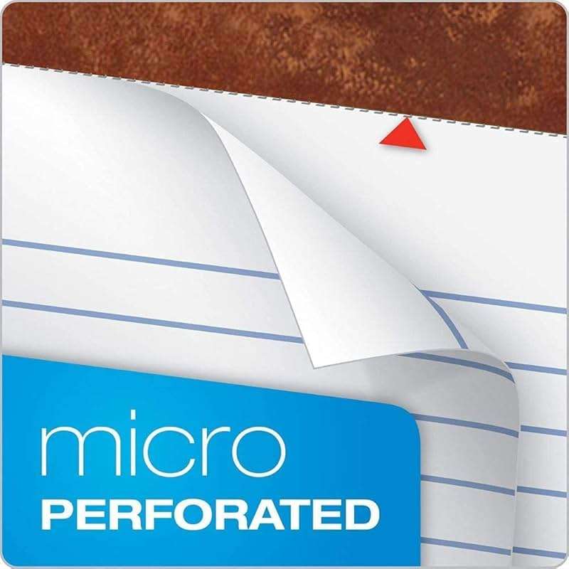 TOPS 8.5 x 11 3/4 Legal Pads, 12 Pack, The Legal Pad Brand, Wide Ruled, White Paper, 50 Sheets Per Writing Pad, Made in the USA (7533) - Image 4