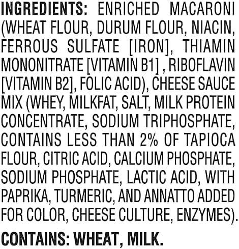 Kraft Mac and Cheese, 1 Box, for Easy Dinner or Dinner Sides, Original Flavor, No Artificial Flavors, Preservatives or Dyes, 7.25 oz - Image 11