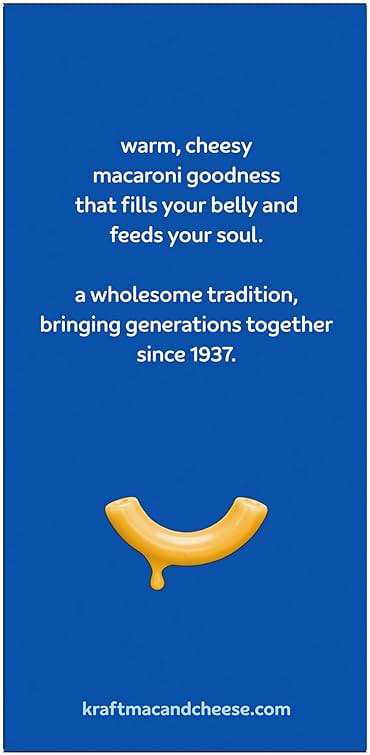 Kraft Mac and Cheese, 1 Box, for Easy Dinner or Dinner Sides, Original Flavor, No Artificial Flavors, Preservatives or Dyes, 7.25 oz - Image 9