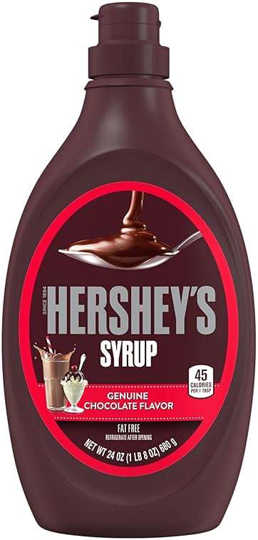HERSHEY'S Chocolate Syrup Bottle, 24 oz - Image 2