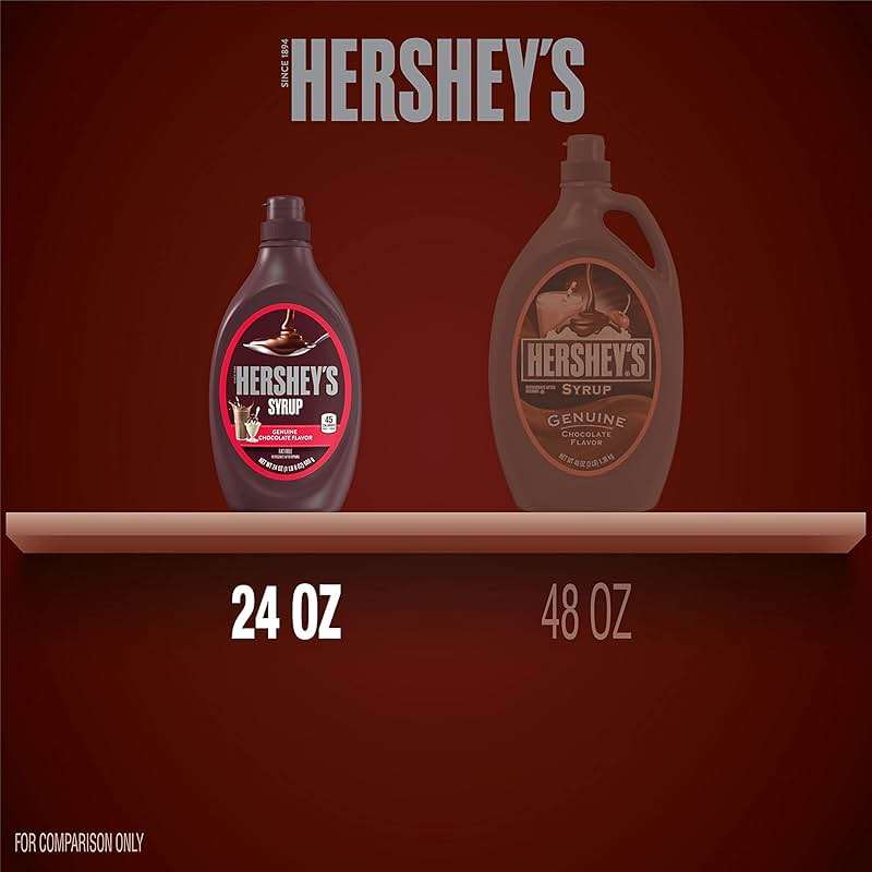 HERSHEY'S Chocolate Syrup Bottle, 24 oz - Image 3