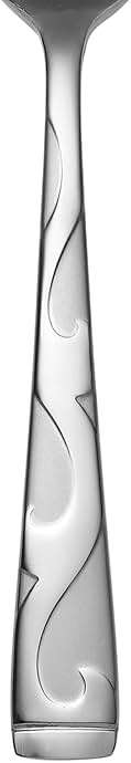 Oneida Silverware Set For 8, Tuscany 45-Piece Everyday Flatware Set with Serving Utensils, Service For 8, 18/0 Stainless Steel, Dishwasher Safe, Knives Spoons And Forks Sets, Dining (Silver, 45 Piece) - Image 5