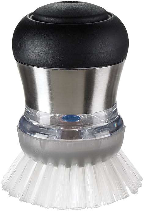 OXO Steel Soap Dispensing Palm Brush Refills, 2-Pack - Image 6