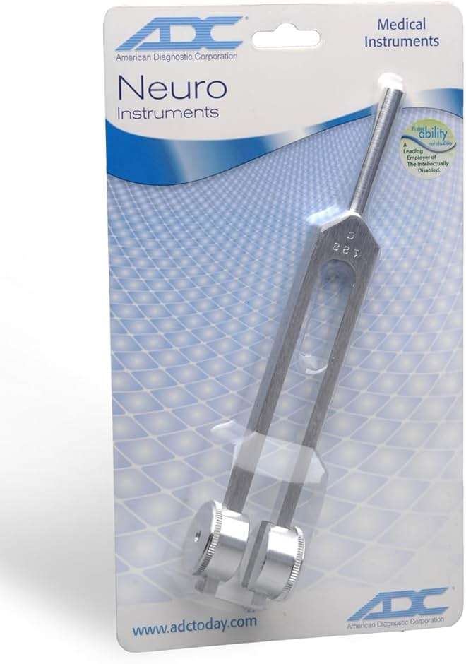 ADC Aluminum Alloy Tuning Fork , 128 CPS - Image 4