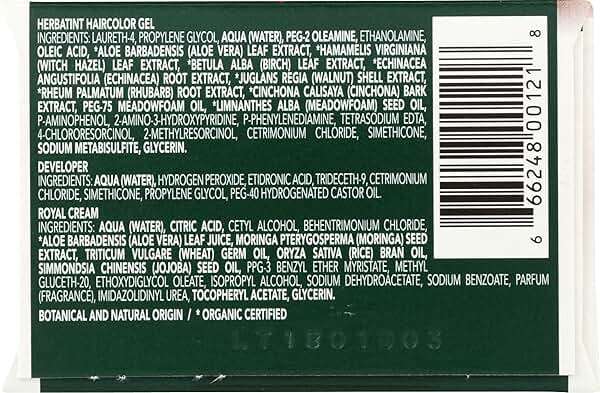 HERBATINT NATURAL HAIR COLOR Herbatint Permanent Light Copper Blonde (8R) 4 OZ - Image 3