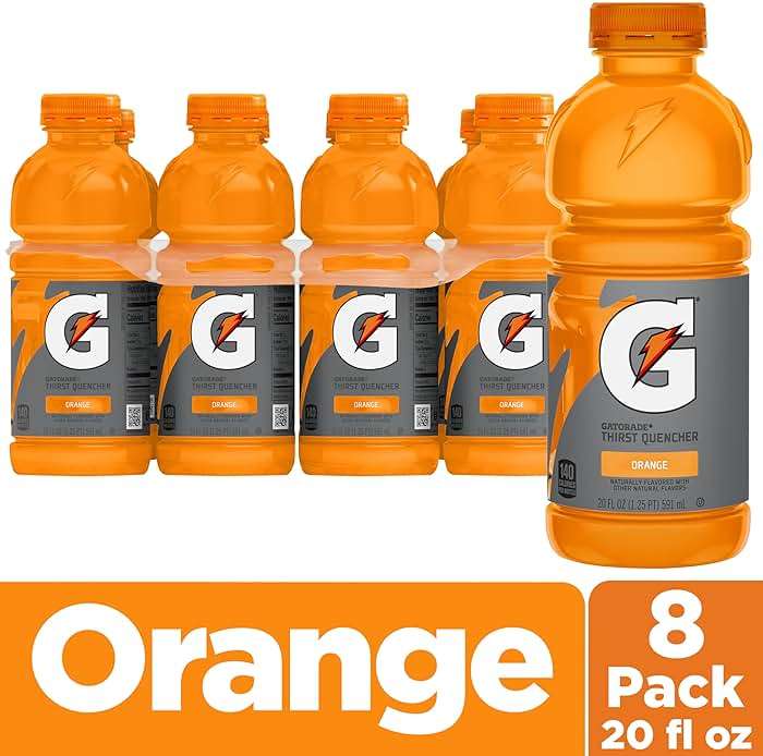 Gatorade Thirst Quencher, Orange, 20 Fl Oz (Pack of 8) - Image 2