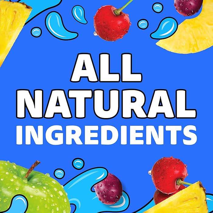 Capri Sun Flavored with Other Natural Flavor Juice Drink Blend, 10 Pouches, for School Lunches and On-the-Go Hydration, Pacific Cooler, All Natural Ingredients, 6 fl oz - Image 5