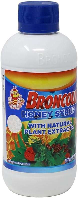 Broncolin Honey Syrup with Natural Plant Extracts,Soothing Honey Flavor, 11.4 oz Bottle - Image 4