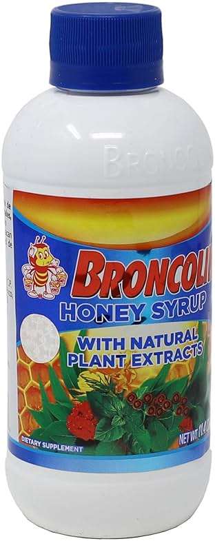 Broncolin Honey Syrup with Natural Plant Extracts,Soothing Honey Flavor, 11.4 oz Bottle - Image 7