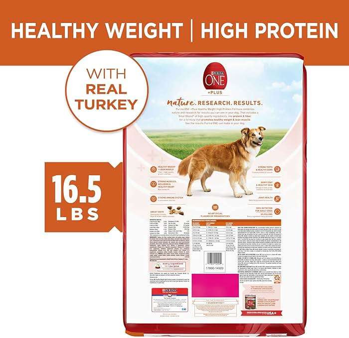 Purina ONE Plus Healthy Weight High-Protein Dog Food Dry Formula - 16.5 lb. Bag - Image 6