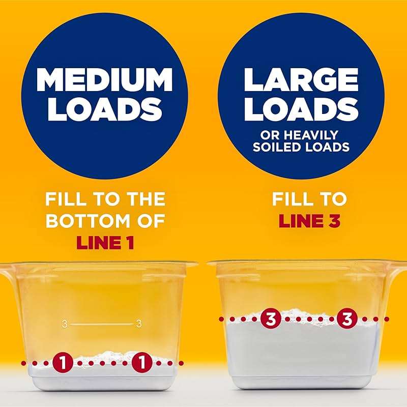 ARM & HAMMER Powder Laundry Detergent, Free of Perfume and Dyes, 100 Loads - Image 6