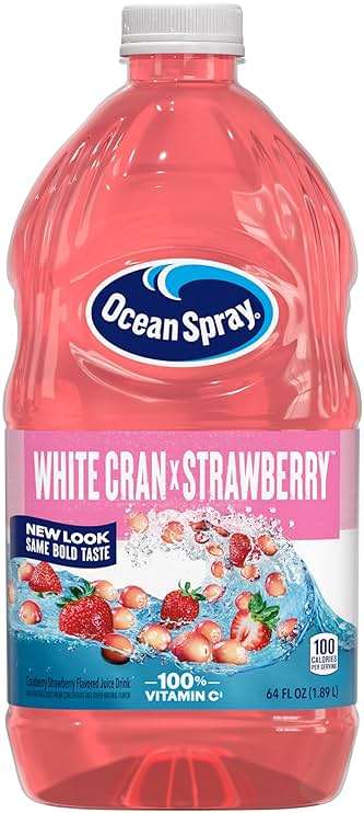 Ocean Spray® White Cran-Strawberry Juice Drink, 64 Fl Oz Bottle (Pack of 1) - Image 1