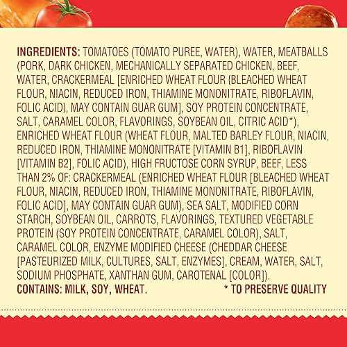 Chef Boyardee Mini Beef Ravioli and Meatballs, 15 Oz Can - Image 3