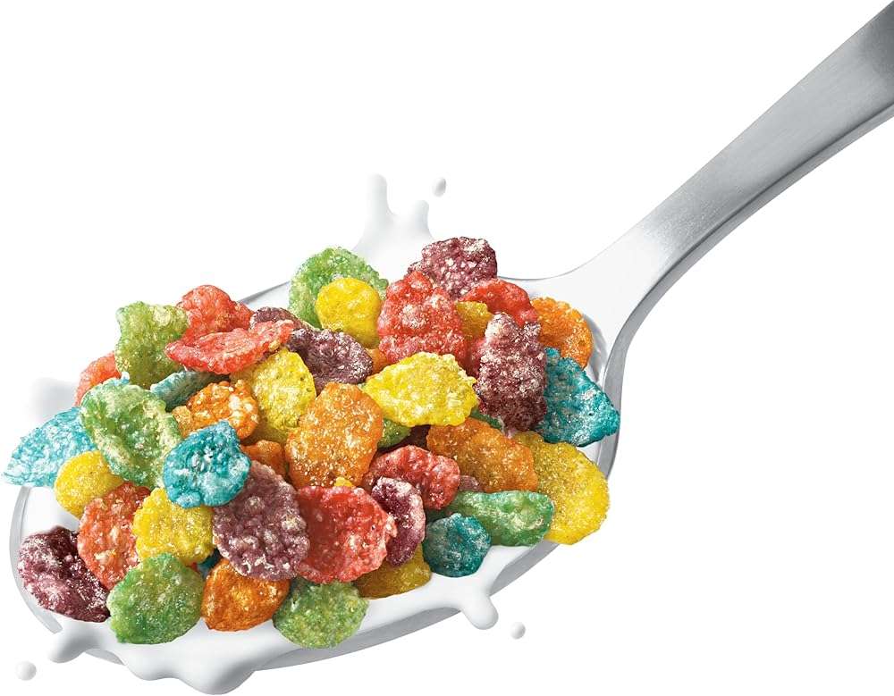 Fruity Pebbles, Breakfast Cereal for Kids, Made with Sweetened Puffed Rice, 11 Ounce - Image 4
