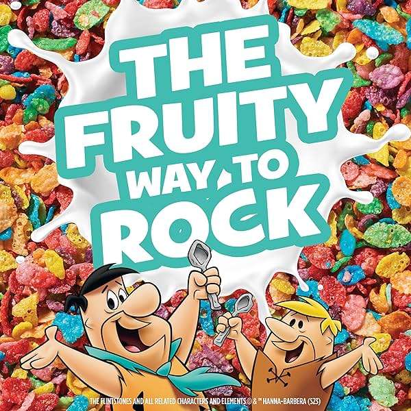 Fruity Pebbles, Breakfast Cereal for Kids, Made with Sweetened Puffed Rice, 11 Ounce - Image 8