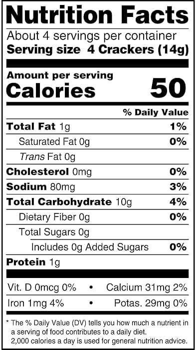 Carr's Table Water Crackers, Original, 2.2oz (24 Count) - Image 13