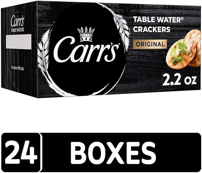 Carr's Table Water Crackers, Original, 2.2oz (24 Count) - Image 4