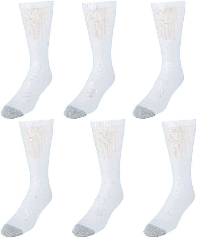 Hanes Men's Over the Calf Tube Socks (6 Pair Pack) - Image 2